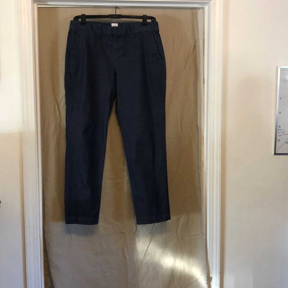 Gap slim city corp size 4 ankle slacks